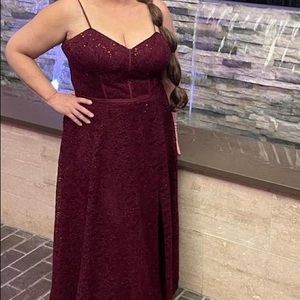 David’s bridal dress.